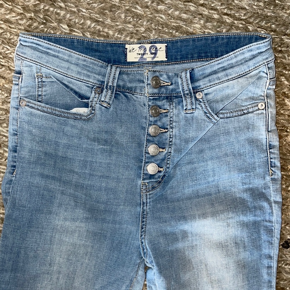 Free People vintage flare leg denim